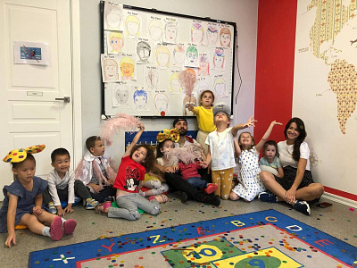Art week in Preschool Group